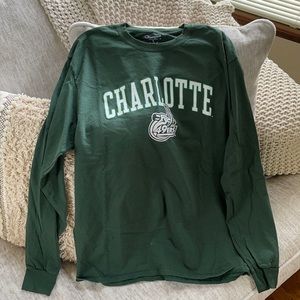 UNC Charlotte long sleeve Tshirt size large